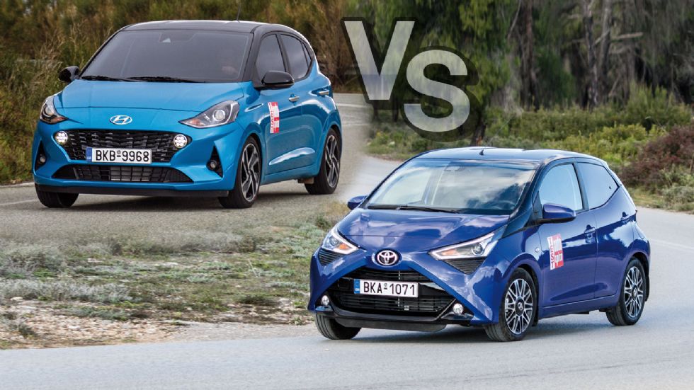 Hyundai i10 Vs Toyota Aygo 