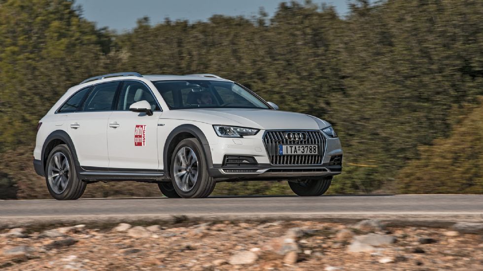 Αισθητικά το νέο A4 allroad quattro δεν διαφοροποιείται από την αρχική ιδέα δημιουργίας του ονόματος allroad, προβάλλοντας ένα premium προφίλ.