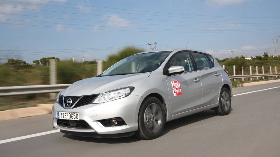 To Nissan Pulsar με τον 1,5 dCi κινητήρα 
των 110 ίππων και το 6τάχυτο αραιής 
κλιμάκωσης κιβώτιο κινείται 
με ταχύτητα 138 χλμ./ώρα
καταναλώνοντας 5 λίτρα 
καυσίμου. 
