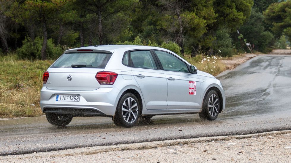 Το VW Polo έχει αίσθηση και ποιότητα κύλισης μεγαλύτερου αυτοκινήτου.
