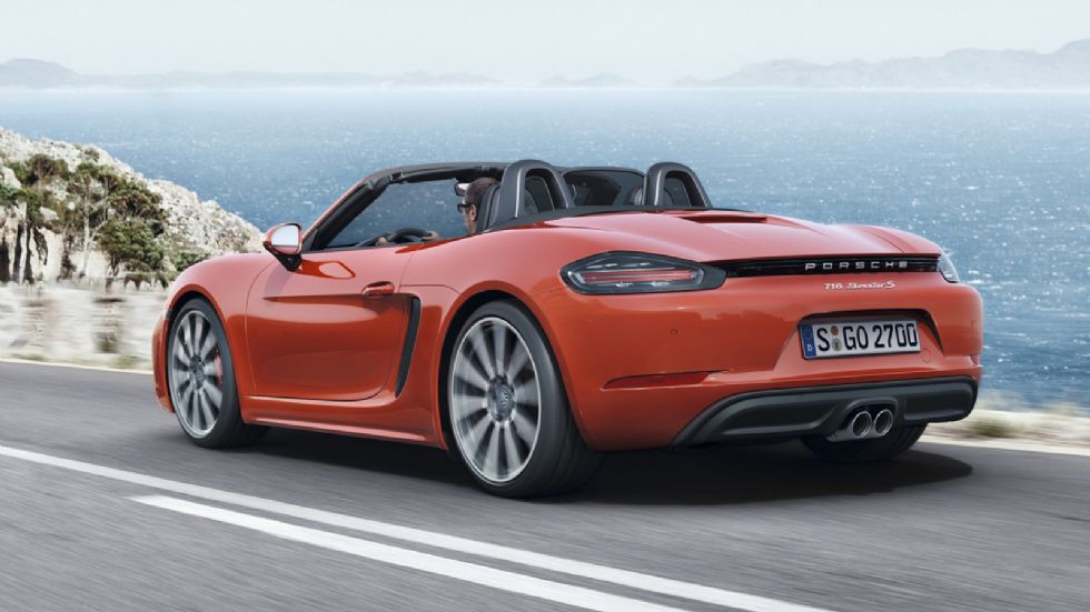 Porsche 718 Boxster (video)