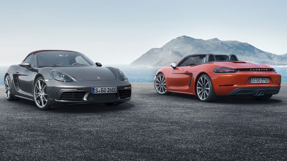 Αποκαλύφθηκε και επισήμως η 718 Boxster και η 718 S Boxster.