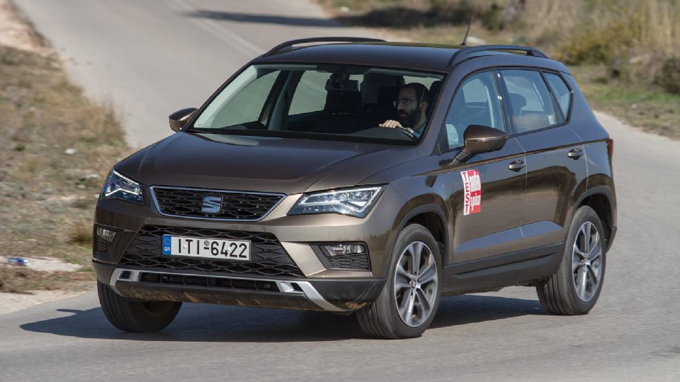 Δοκιμάζουμε το SEAT Ateca με τον 1.600άρη turbo diesel κινητήρα απόδοσης 116 ίππων, που είναι κατάλληλο για όσους κάνουν πολλά χιλιόμετρα. 