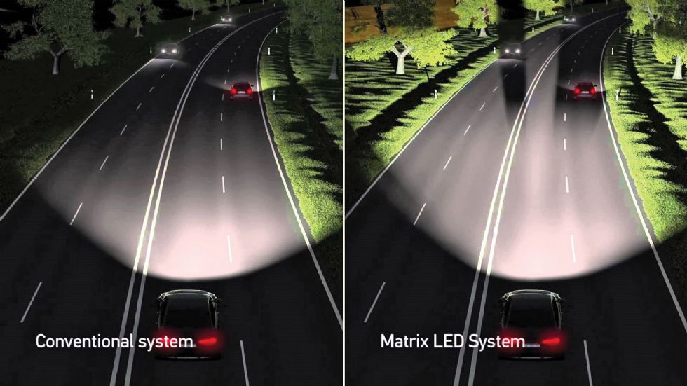 Αισθητή η διαφορά με τη νέα τεχνολογία LED Matrix της Opel.