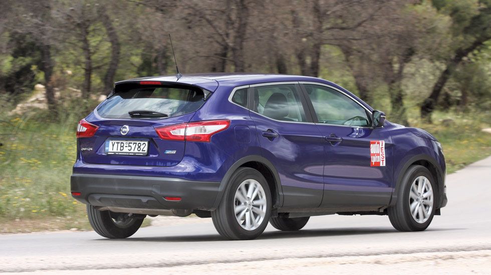 Το Nissan Qashqai ξεχωρίζει με την καλή ποιότητα κύλισης και την άνεση που προσφέρει. Παράλληλα είναι ουδέτερο και σβέλτο όταν ανεβάσεις ρυθμούς.	