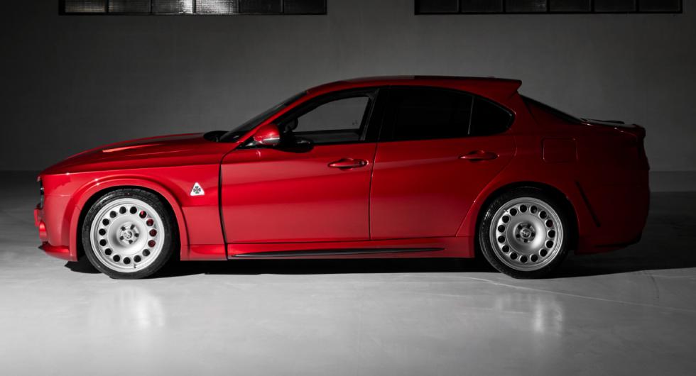 Alfa Romeo Giulia απέκτησε ρετρό στυλ και εντυπωσιάζει  