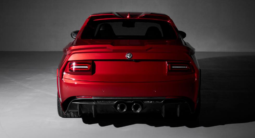 Alfa Romeo Giulia απέκτησε ρετρό στυλ και εντυπωσιάζει  