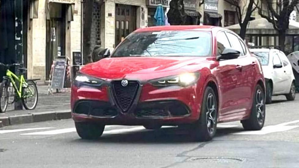 Σε δοκιμές η ανανεωμένη Alfa Romeo Stelvio