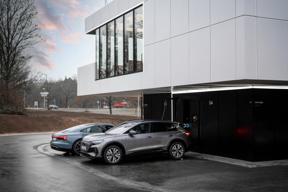 Η Audi ετοιμάζει και δεύτερο δικό της σταθμό φόρτισης