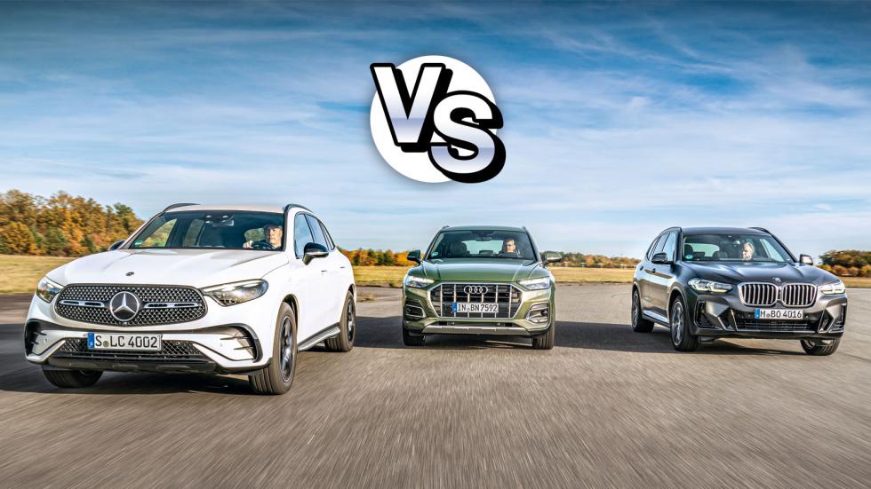 Ποιο πολυτελές μεσαίο SUV; Audi Q5, BMW X3 ή Mercedes GLC;