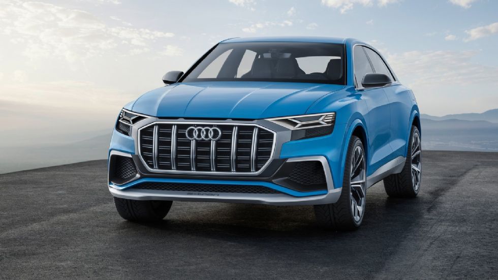 To Audi RS Q8 Concept θα στηρίζεται στο υβριδικό Q8 Concept (φωτό) που είδαμε τον περασμένο μήνα στην έκθεση του Ντιτρόιτ. 