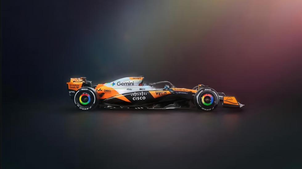 McLaren 2025 – Ιριδίζουσα επικάλυψη σε γιορτή του τίτλου κατασκευαστών.