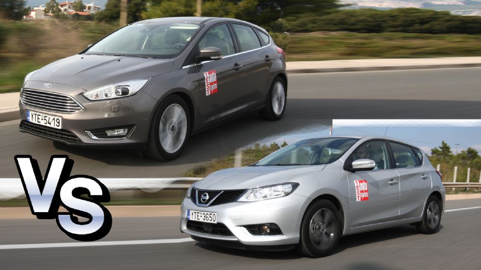 Nissan Pulsar Vs Ford Focus