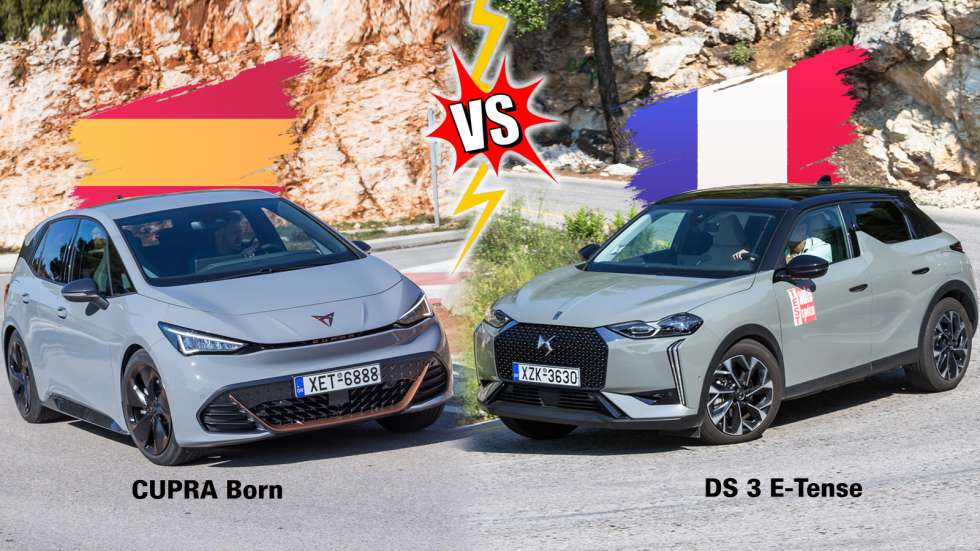 CUPRA Born ή DS 3 Ε-Tense με το ίδιο leasing στην 4ετία;