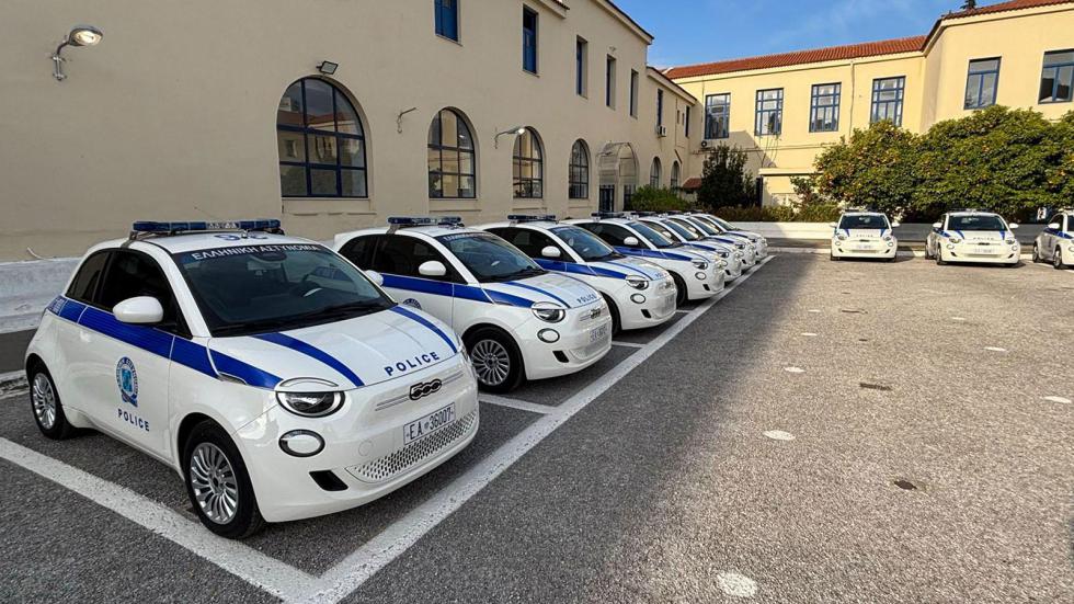 Περιπολικά CUPRA Leon VZ με 300 άλογα & Fiat 500e με αυτονομία 300+ χλμ. στην πόλη