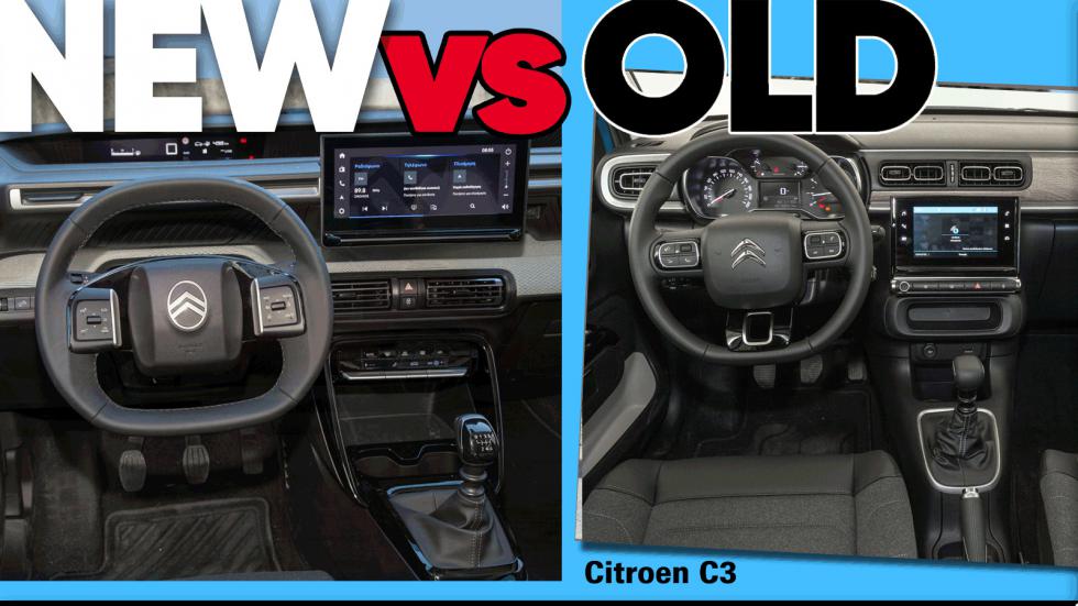 Το νέο Citroen C3 απέναντι στο προηγούμενο