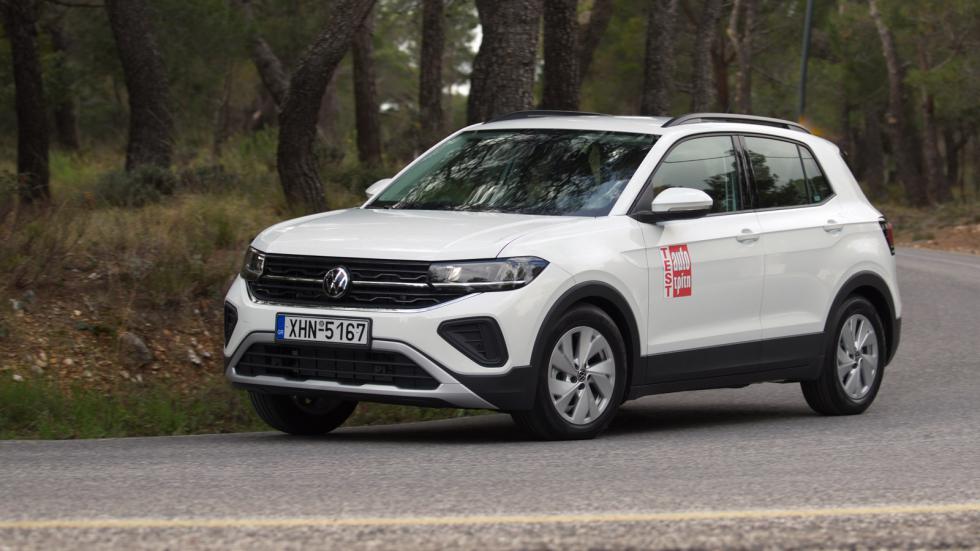 Δοκιμή: Ανανεωμένο 1.000άρι VW T-Cross με 116 PS