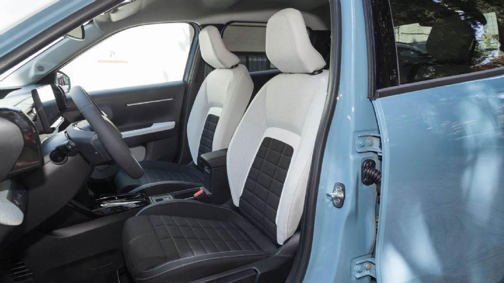 Τα καθίσματα Advanced Comfort είναι πολύ άνετα.