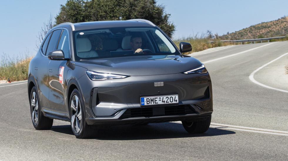 Νέο Geely EX5: Πρώτη δοκιμή με μετρήσεις (Test Center)