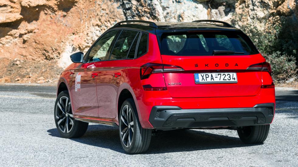 Το Skoda Kamiq Monte Carlo με τα 150 άλογα είναι πολιτισμένο και ευχάριστο στην καθημερινότητα.