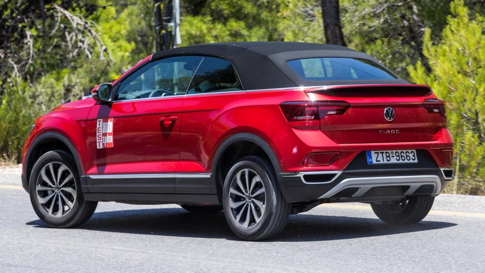 Δοκιμή: VW T-Roc Cabriolet με 150 PS