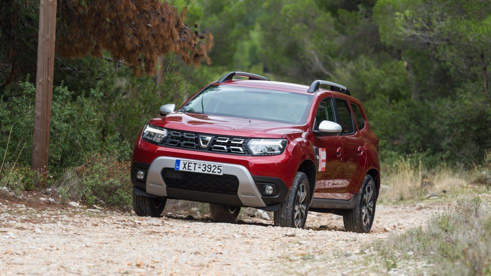 Το Dacia Duster, μοντέλα με διευρυμένα όρια εκτός δρόμου στην κλάση των C-SUV, κάνει 1.150 χλμ. με ένα γέμισμα στην έκδοση υγραερίου.