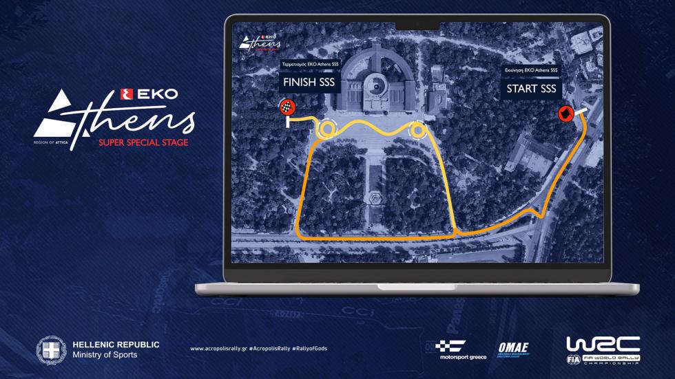 Στο Ζάππειο η Υπερειδική του ΕΚΟ Ράλλυ Ακρόπολις 2025