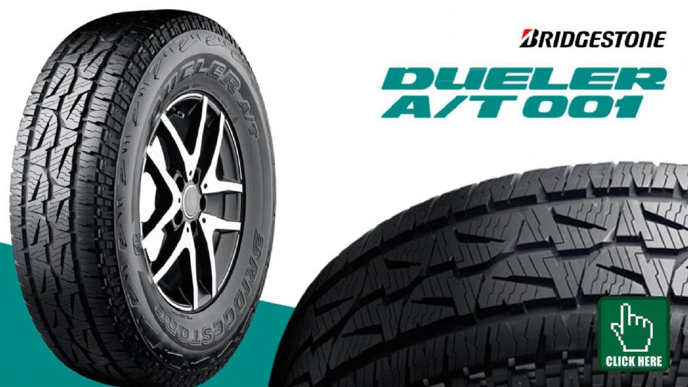 Το Bridgestone Dueler A/T 001 είναι ένα ευέλικτο ελαστικό παντός εδάφους που συνδυάζει εντός και εκτός δρόμου χαρακτηριστικά για άνετο ταξίδι. Είναι ιδανικό για αυτοκίνητα SUV & 4x4. Δείτε περισσότερα