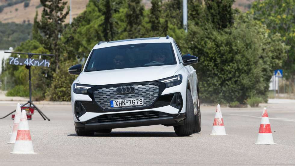 Elk Test στο ηλεκτρικό Audi Q4 45 e-tron