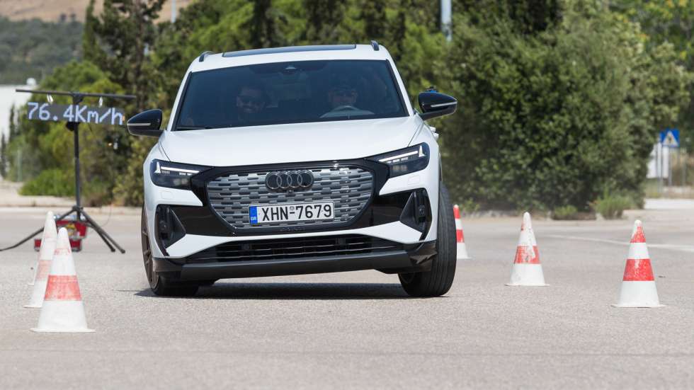 Elk Test στο ηλεκτρικό Audi Q4 45 e-tron