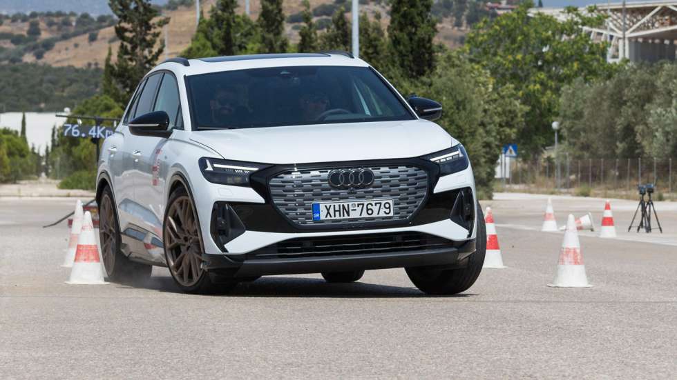 Elk Test στο ηλεκτρικό Audi Q4 45 e-tron