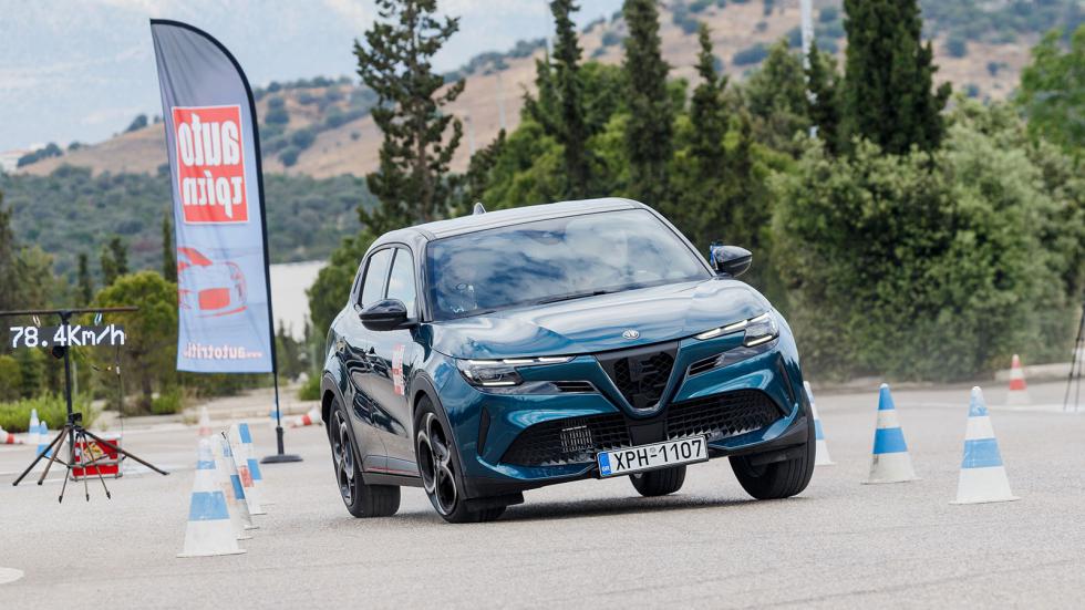 Elk Test στην Alfa Romeo Junior: Νέο ρεκόρ και από τη «μικρή» Alfa μετά την Tonale