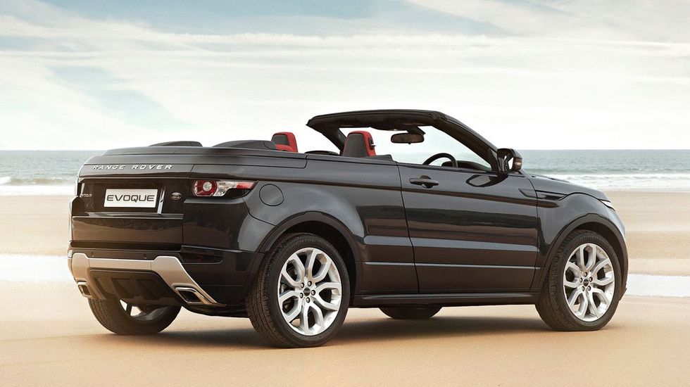 Η έκδοση παραγωγής του Evoque Cabrio (στη φωτό η πρωτότυπη) ενδέχεται να έλθει σε έναν χρόνο.