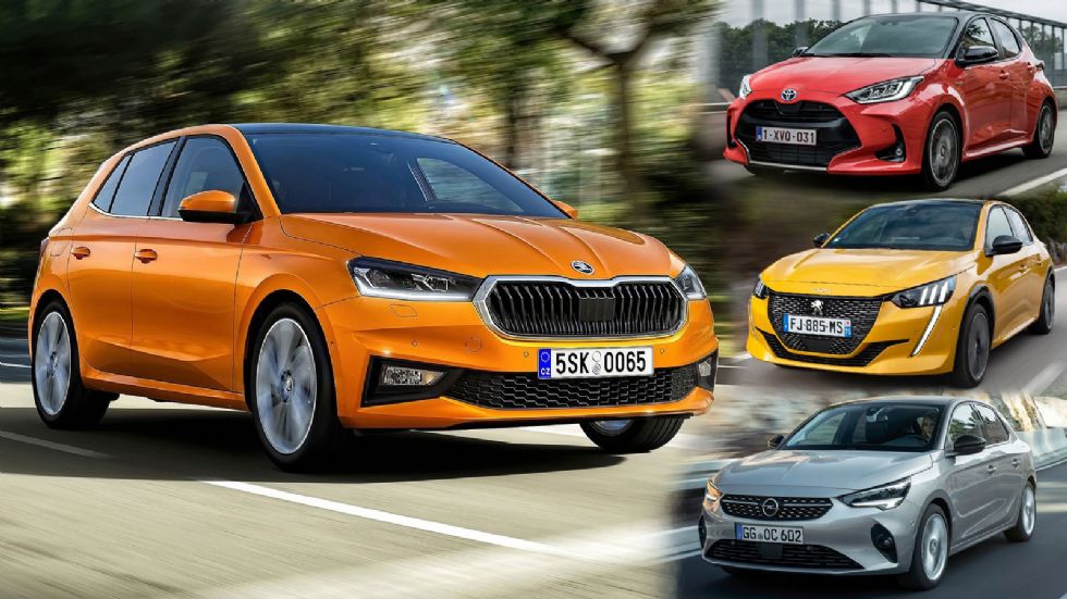 Νέα Skoda Fabia απέναντι στα τρία μικρά best-seller