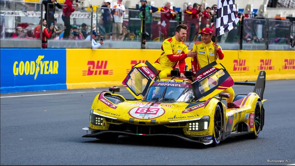 Le Mans 2025: Ο Ρόμπερτ Κούμπιτσα οδηγεί τη Ferrari στο ιστορικό χατ-τρικ