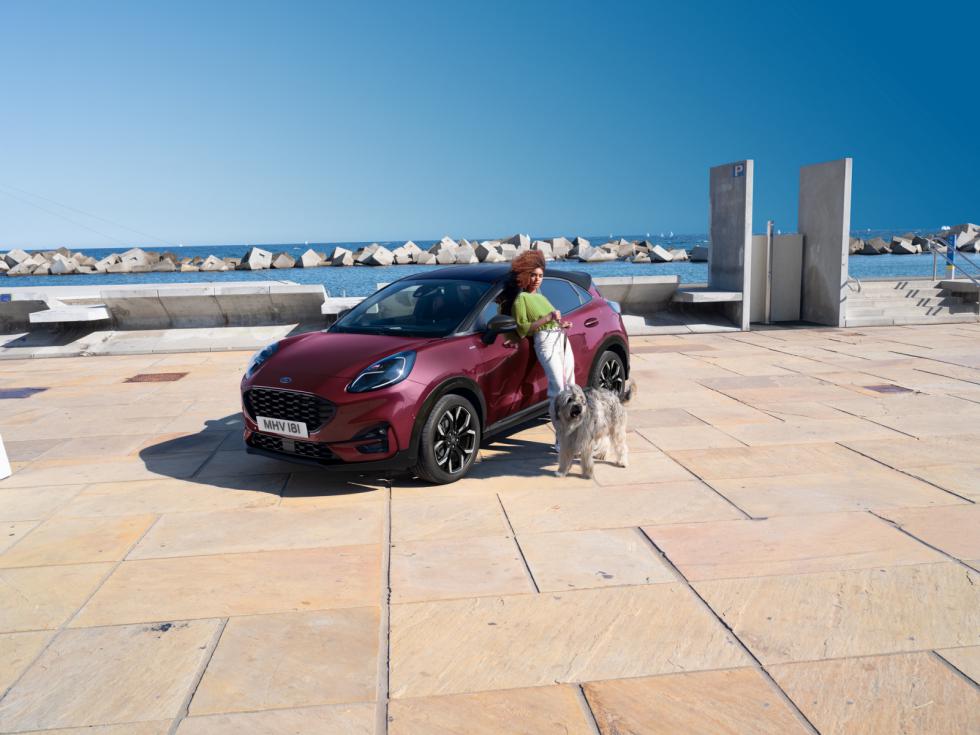 H νέα έκδοση Vivid Ruby είναι η κορυφαία του Ford Puma