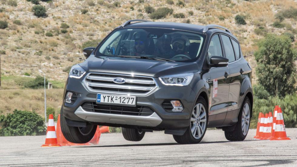 Ford Kuga (2018) στο Elk Test: Ίδια επίδοση με Audi Q3 & Volvo XC40 (+video)