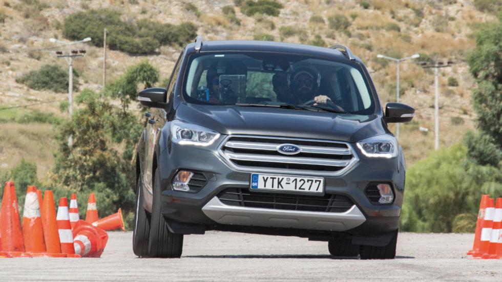 Ford Kuga (2018) στο Elk Test: Ίδια επίδοση με Audi Q3 & Volvo XC40 (+video)