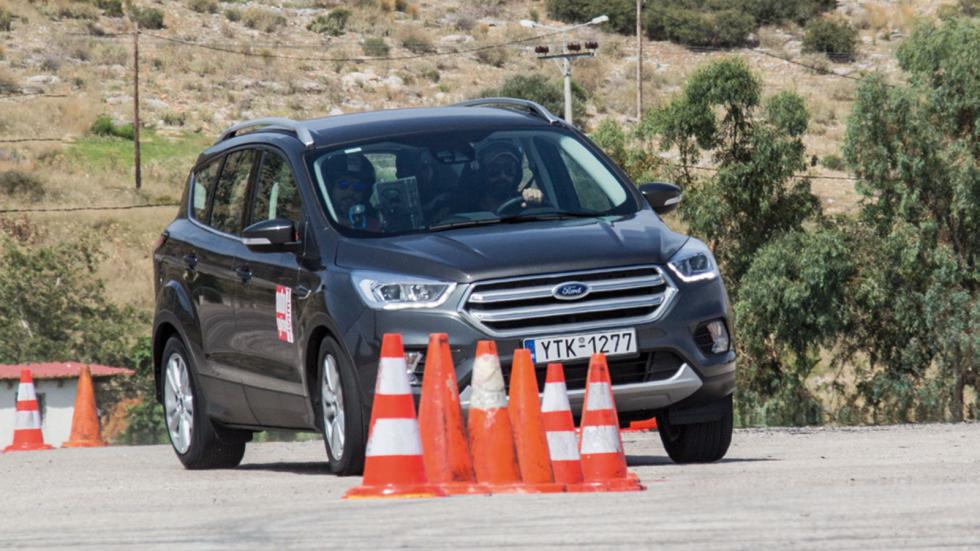 Ford Kuga (2018) στο Elk Test: Ίδια επίδοση με Audi Q3 & Volvo XC40 (+video)