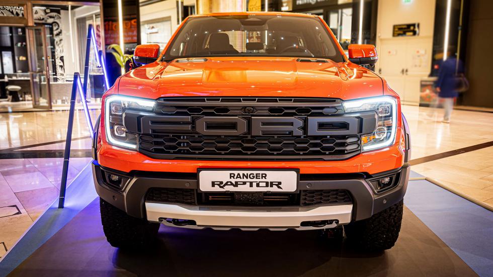 Το νέο Ford Ranger Raptor βρίσκεται στο «Golden Hall»