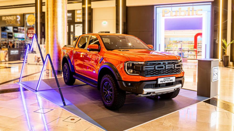 Το νέο Ford Ranger Raptor βρίσκεται στο «Golden Hall»