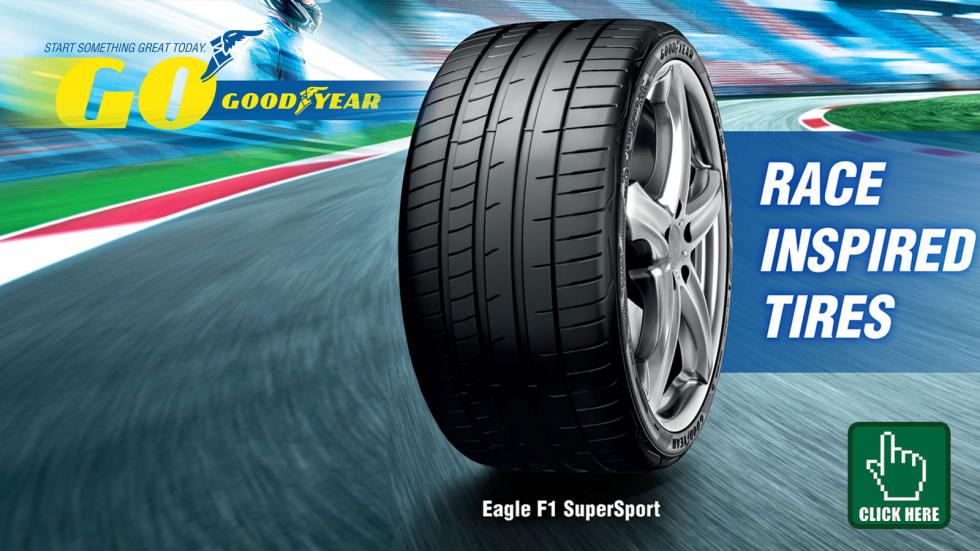 Η σειρά Eagle F1 SuperSport της Goodyear συνδυάζει τις απαιτήσεις της πίστας με εκείνες του δρόμου. Δημιουργημένα με αγωνιστική λογική και τεχνολογία, τα 3 ελαστικά υπερυψηλών επιδόσεων προσφέρουν ασυ