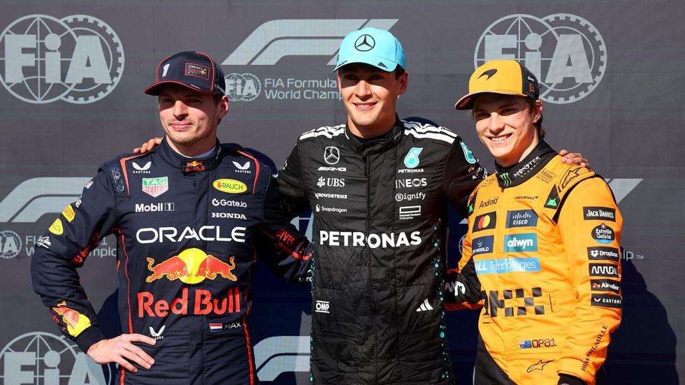 GP Καναδά: Pole για τον Russel στην εκπνοή μπρoστά από Verstappen και Piastri
