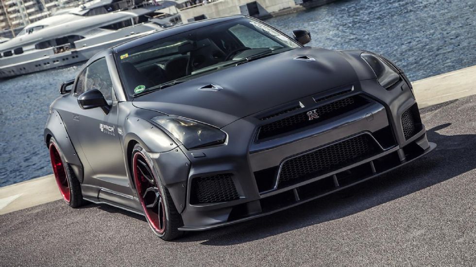 Εντυπωσιακό το body kit του Prior Design για το Nissan GT-R.