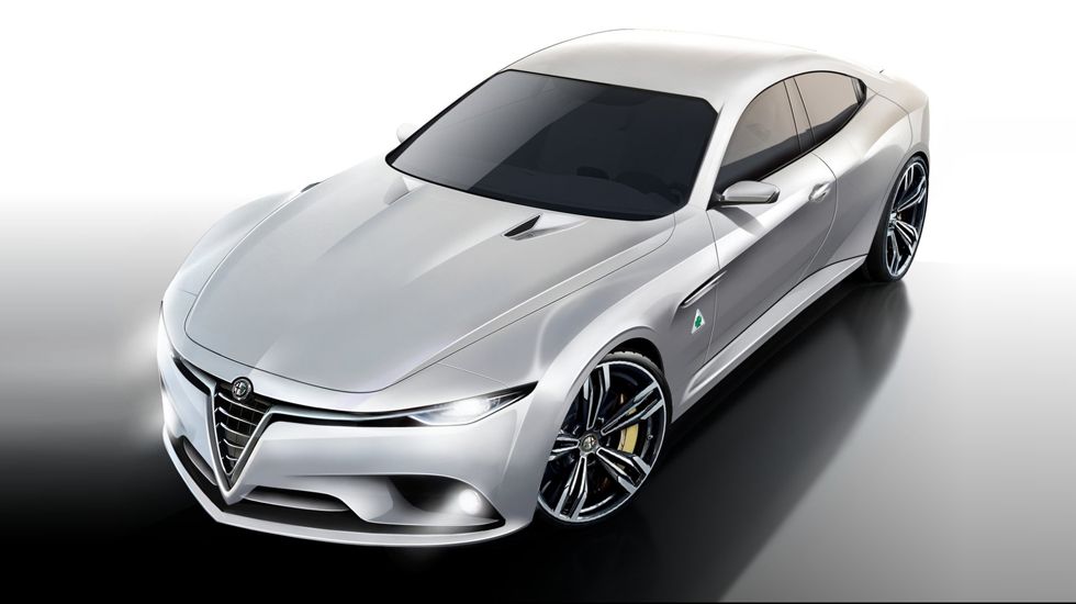 Η μορφή του επερχόμενου μεσαίου sedan μοντέλου της Alfa Romeo, όπως την εμπνεύστηκε ο ανεξάρτητος σχεδιαστής και μηχανικός Thorsten-Krisch.