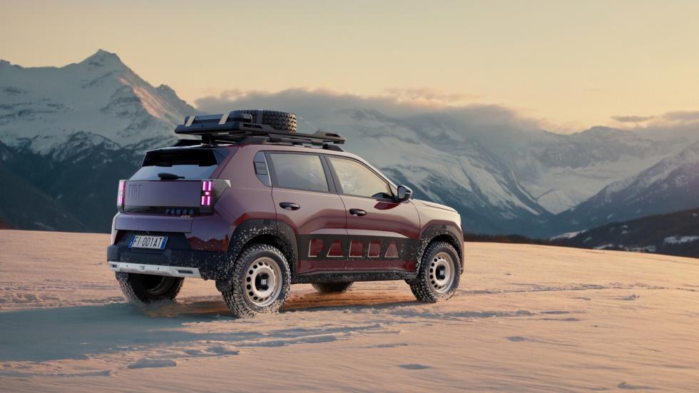 Fiat Grande Panda 4x4: Προσιτό «τζιπάκι» με ηλεκτροκίνηση στον πίσω άξονα