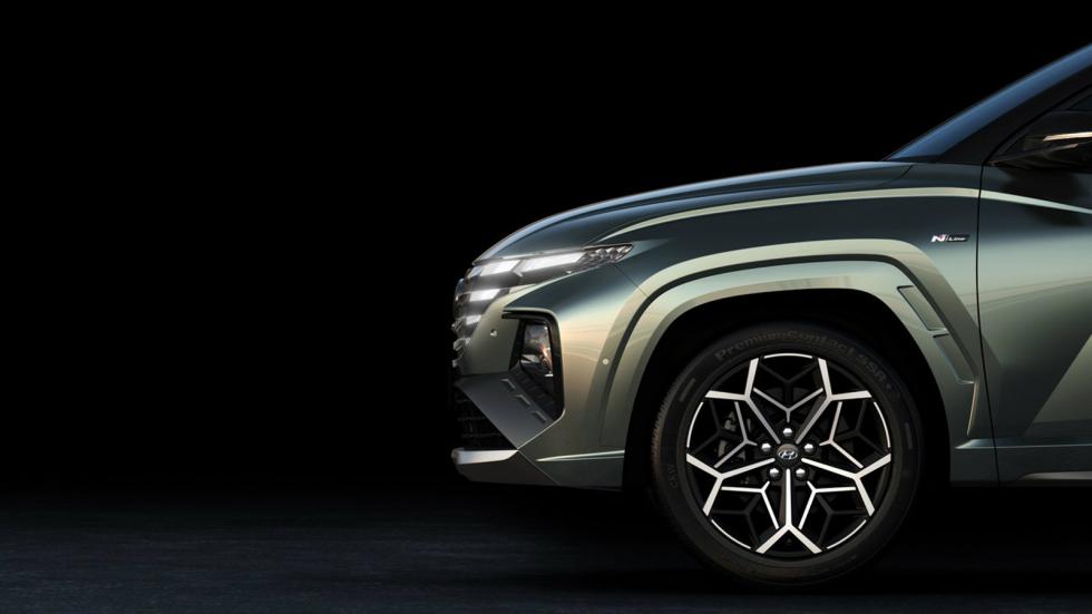 Πρώτες teaser εικόνες για το Hyundai Tucson N Line