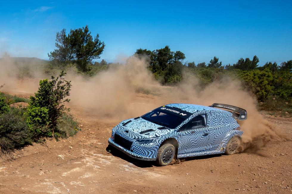 Δοκιμάζει το αγωνιστικό i20 N για το WRC η Hyundai
