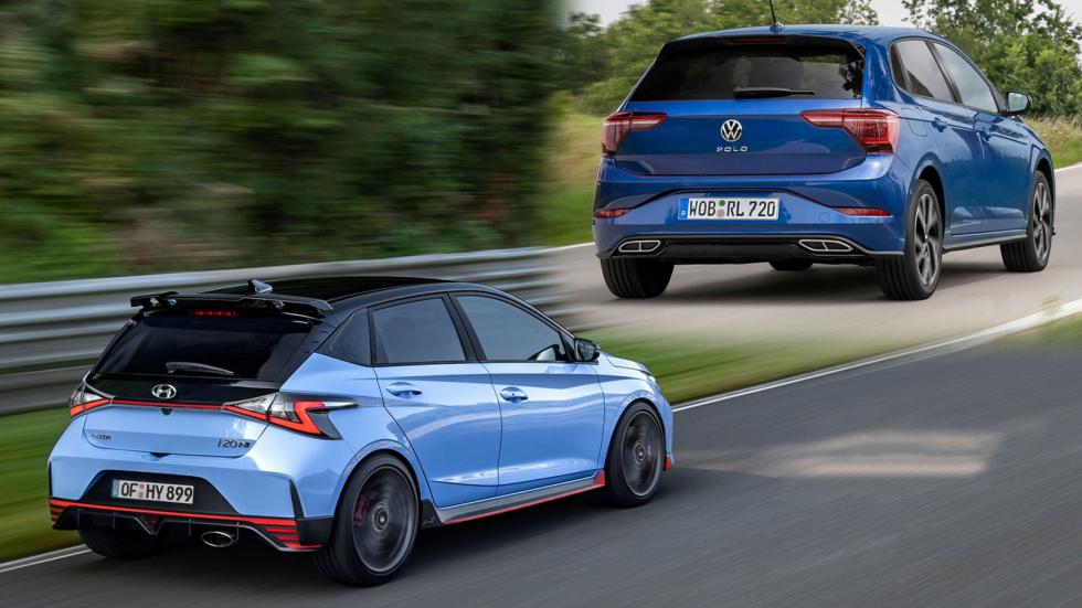 Ένα χιλιάρικο διαφορά: VW Polo 110 PS DSG ή Hyundai i20 N;