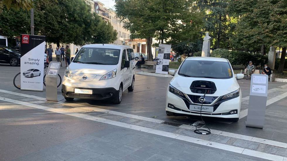 Τα Nissan LEAF & e-NV200 στην Εβδομάδα Κινητικότητας 